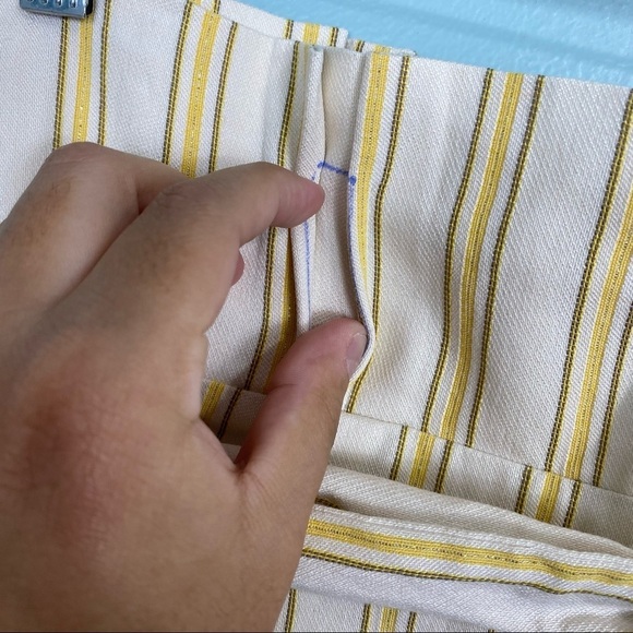 Tularosa Greyson Pant Ivy Yellow Striped Sz M - Picture 10 of 14